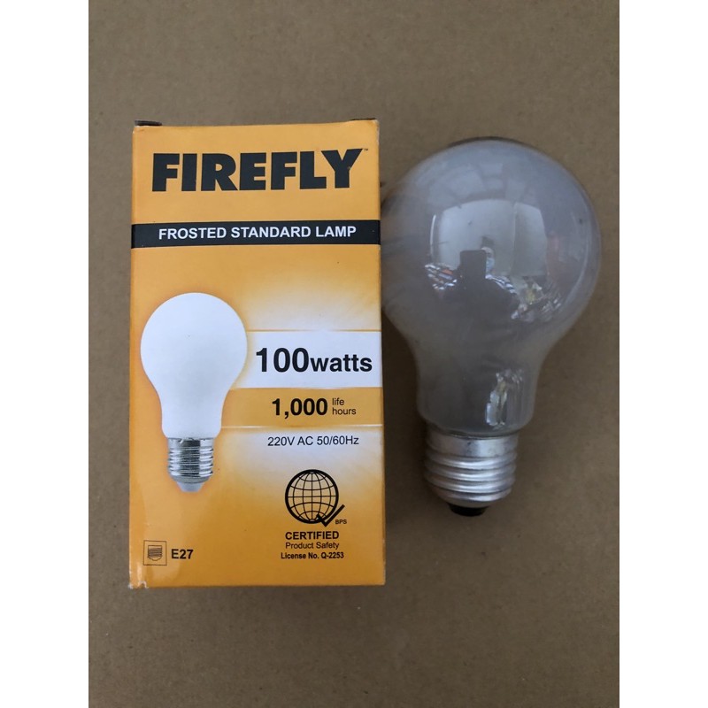 Firefly Incandescent Bulb 100/50/40/25 watts Lazada PH