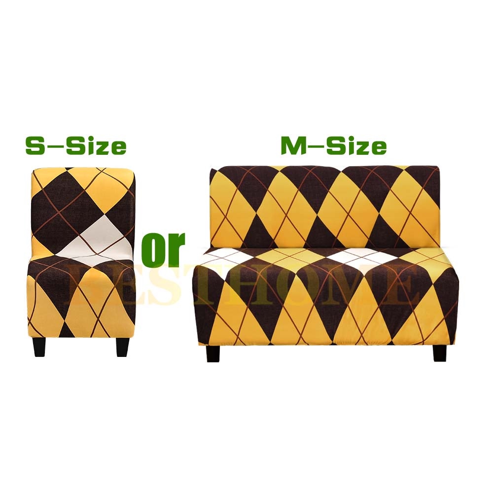 1 Pc Armless Sofa Cover Clara Set Cover Sofa Seat Cover Small Medium