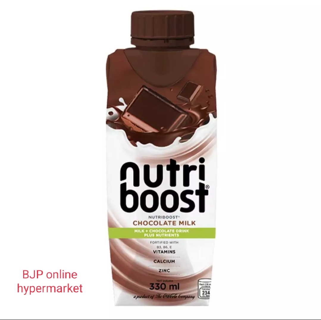 Nutriboost Milk + Juice Drink with Nutrients 330mL Chocolate Milk