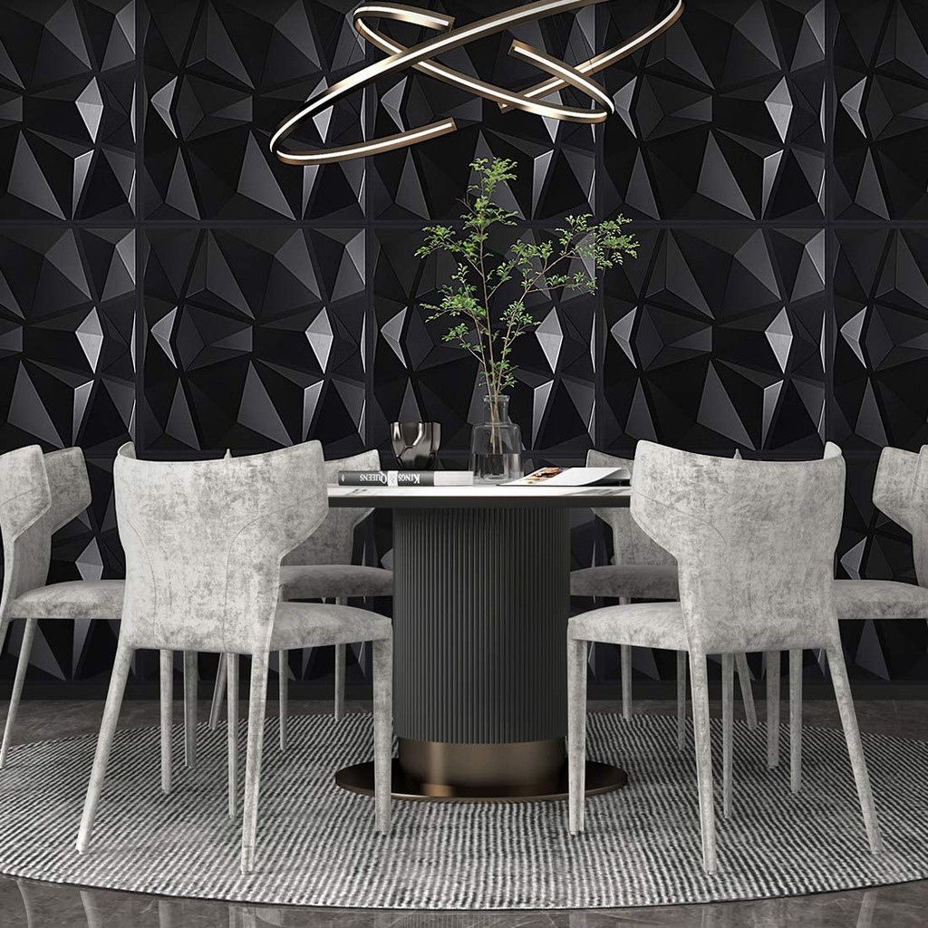 3D PVC Wall Panel High Quality Accent Wall Wall Art Wall Decor Wall