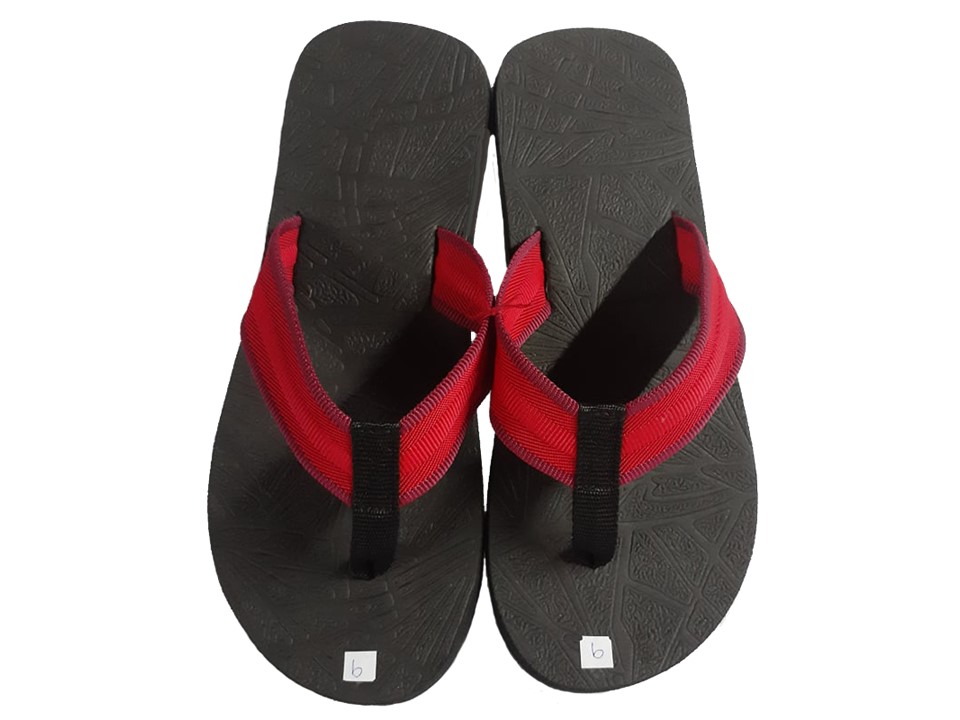 red flip flops