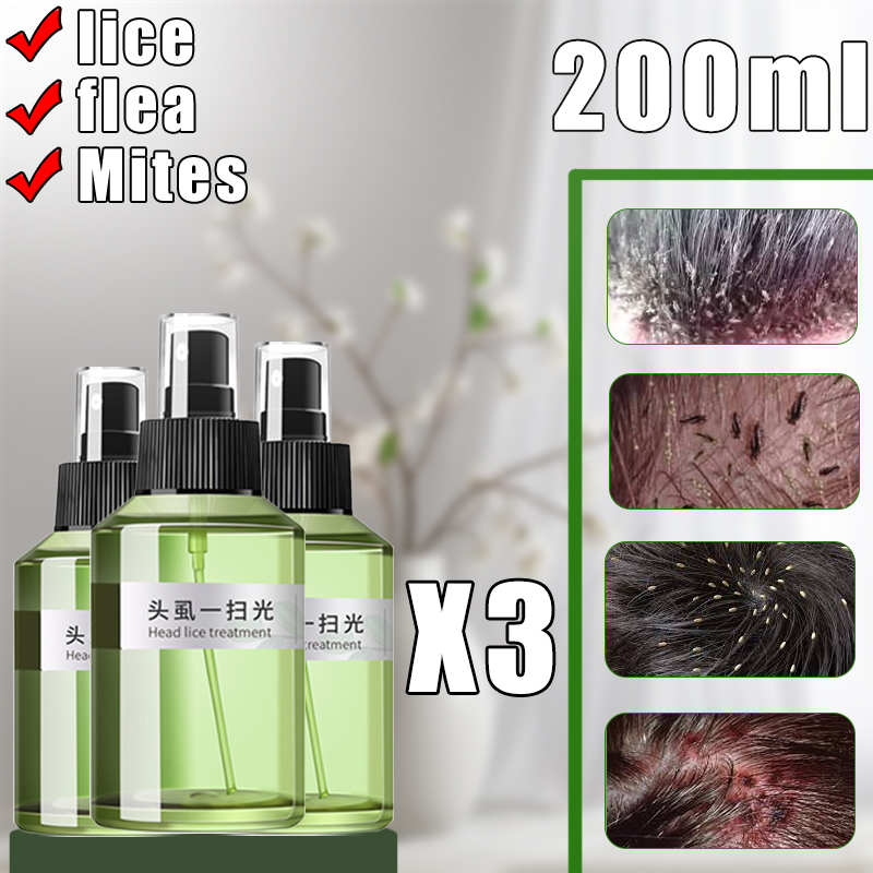 Fast results lice troubles Head lice shampoo 100ml Easily remove lice