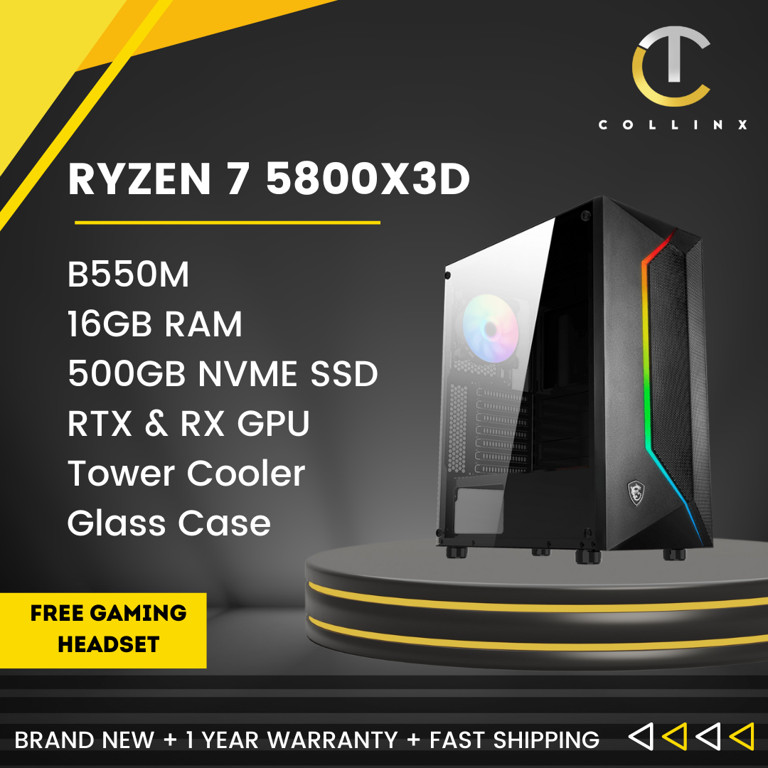 [ GAMING PC BUILD ARES ] AMD RYZEN 7 5800X3D PC Nvidia RTX and