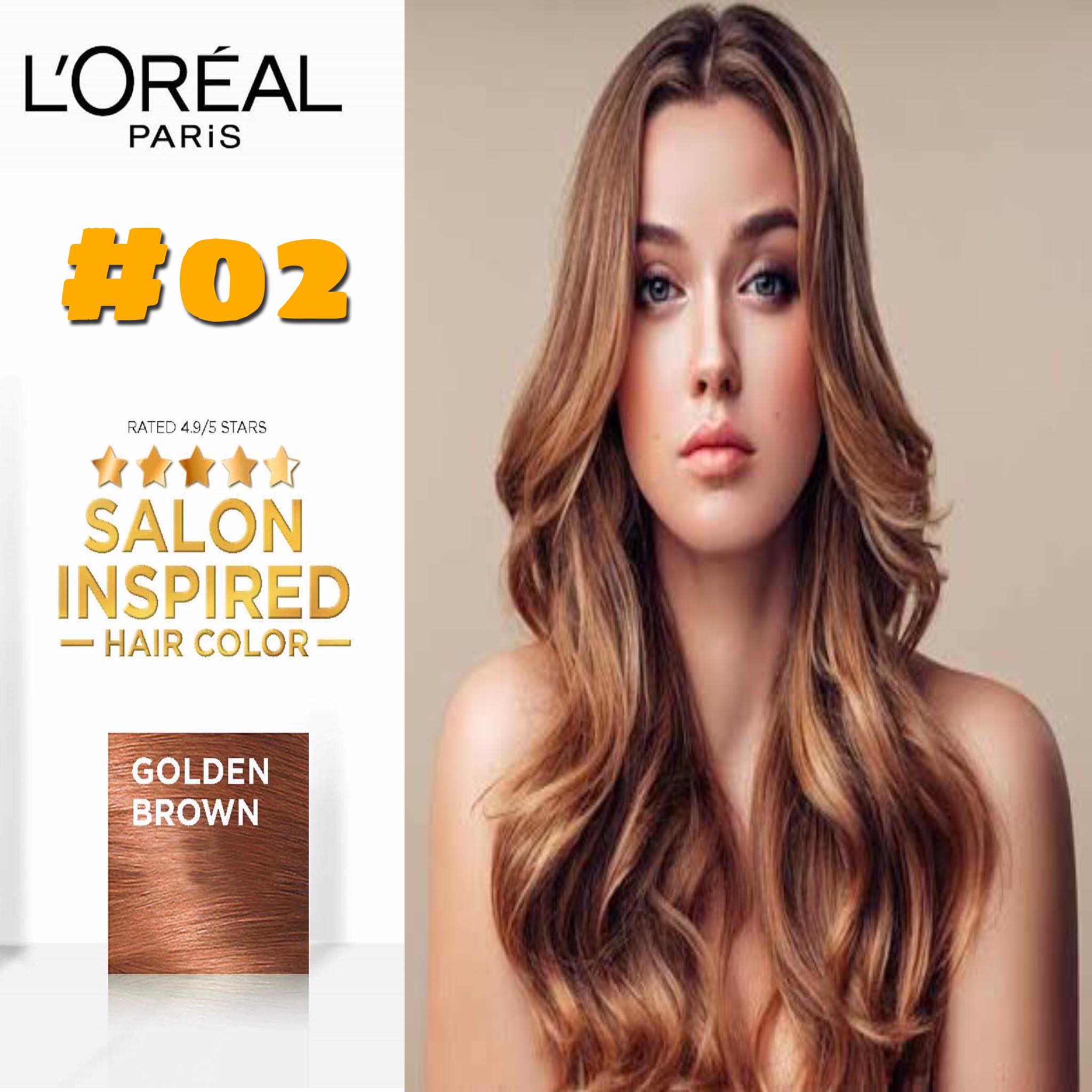 Best Seller Loreal Hair Color #02 Ultra Lights Golden Brown | Lazada PH