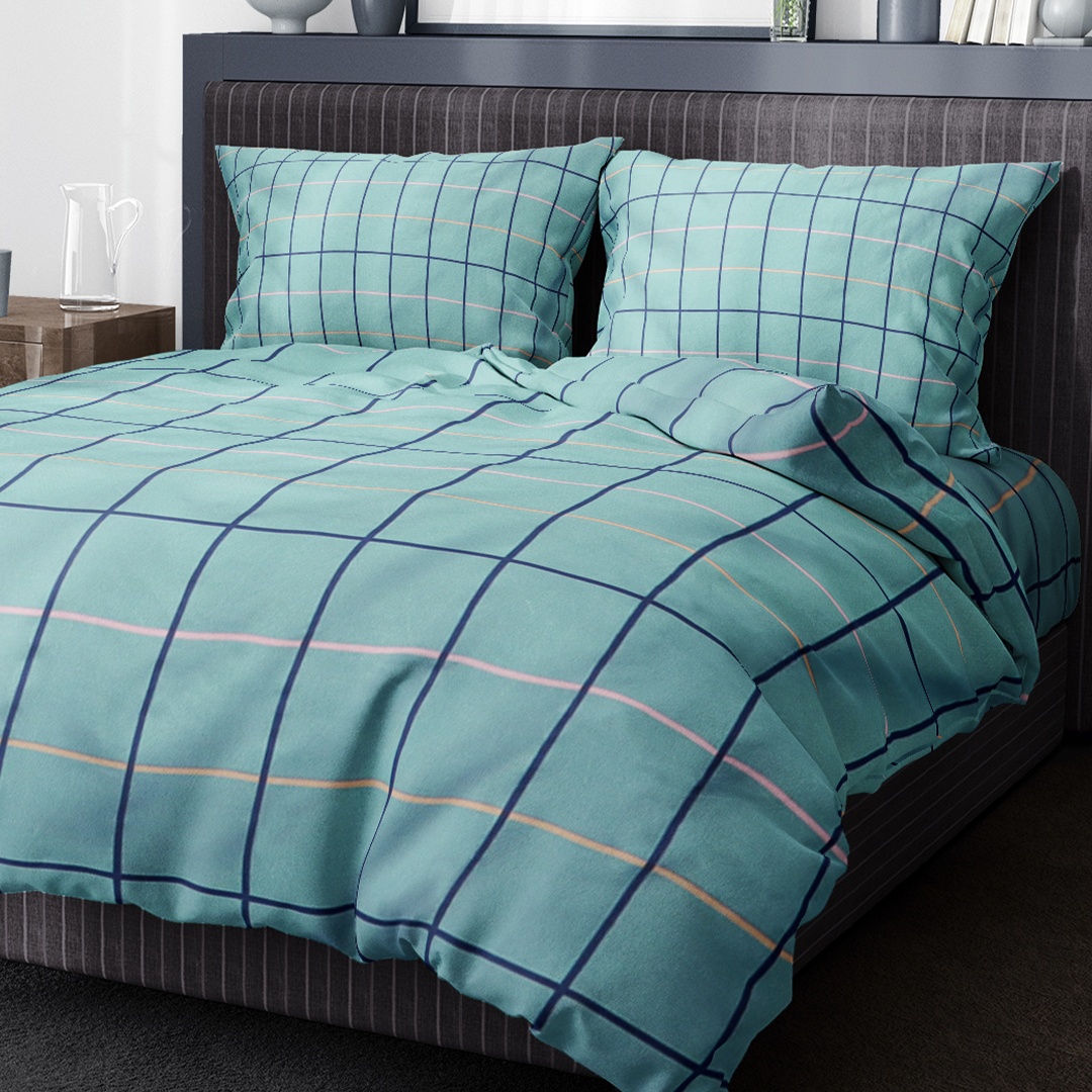 Homestore of AGR3in1 Bedding Set ( 2 pillowcases and 1 fitted Sheet