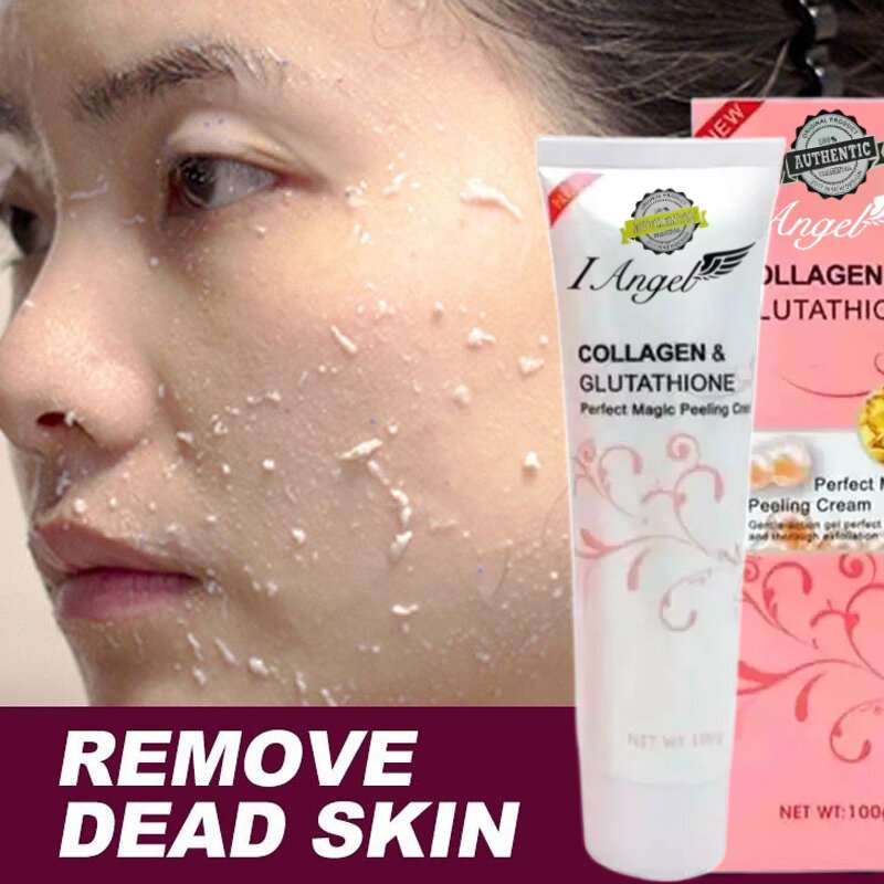 collagen and glutathione peeling cream I Angel Collagen and Glutathione Perfect Magic Peeling Cream 100g