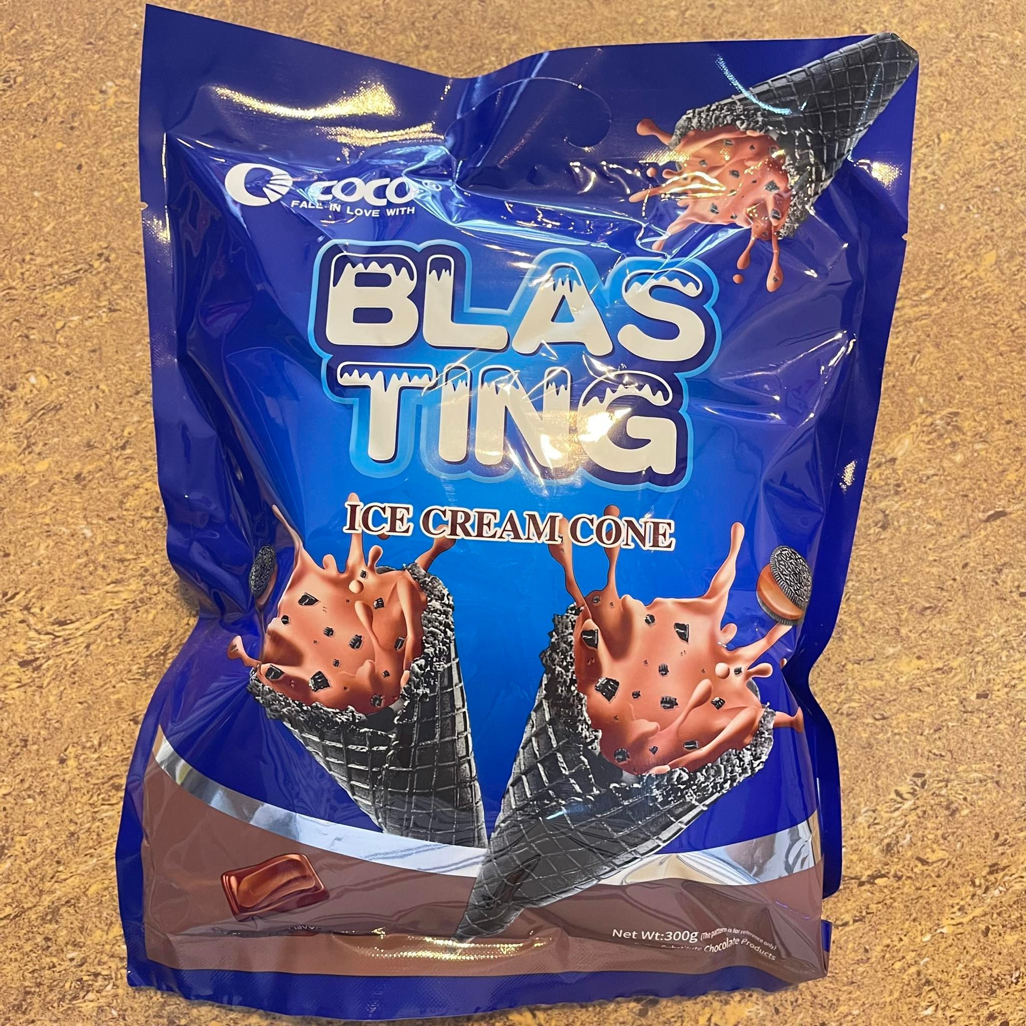 Coco Blasting Ice Cream Cone Chocolate, 300g Lazada PH