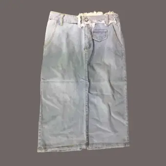 denim long skirts online
