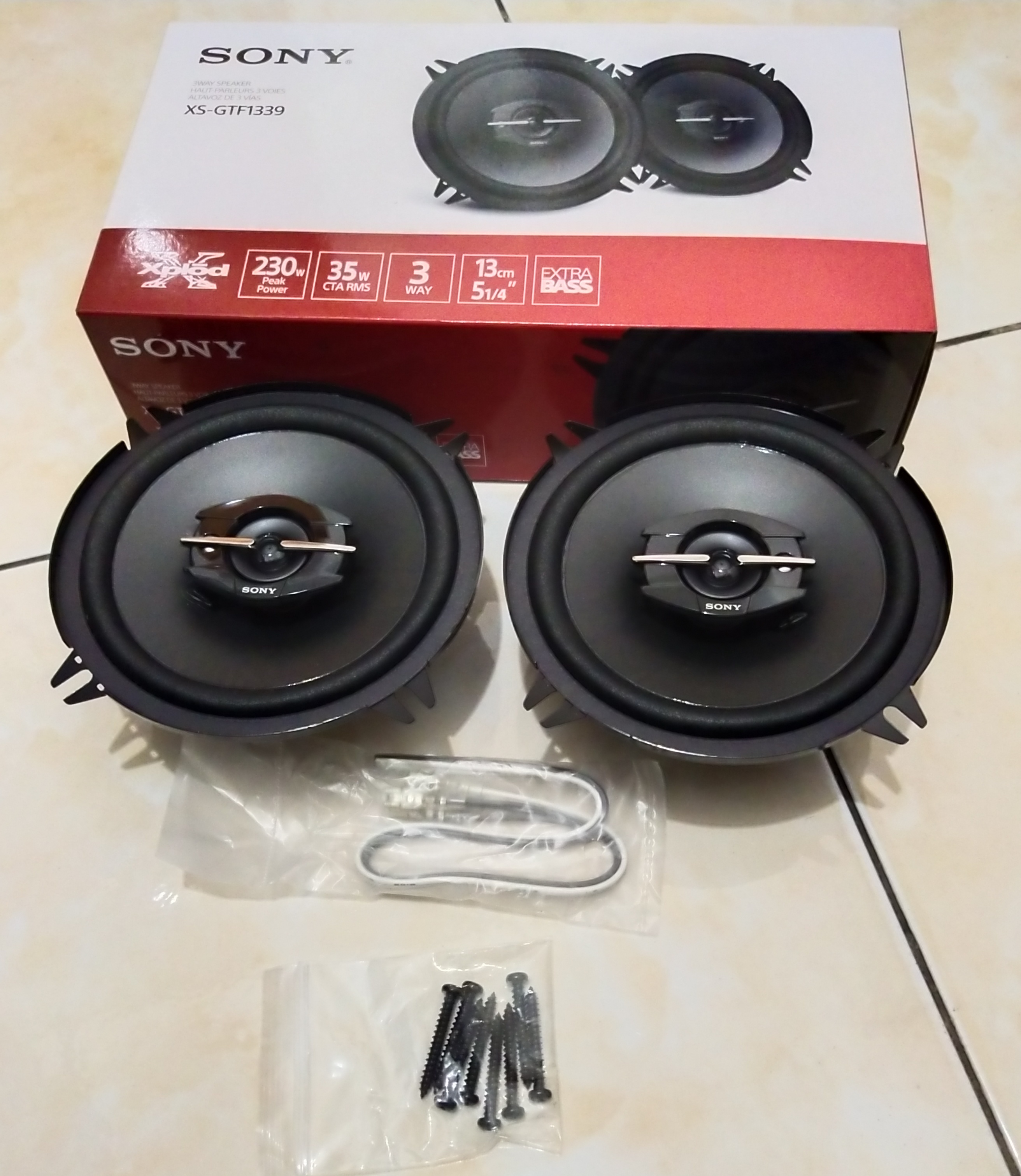 sony 3 way speaker