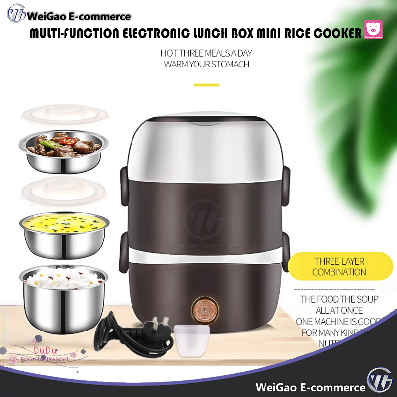  Rice Cooker, Household, 1.3L-250W, Mini Rice Cooker