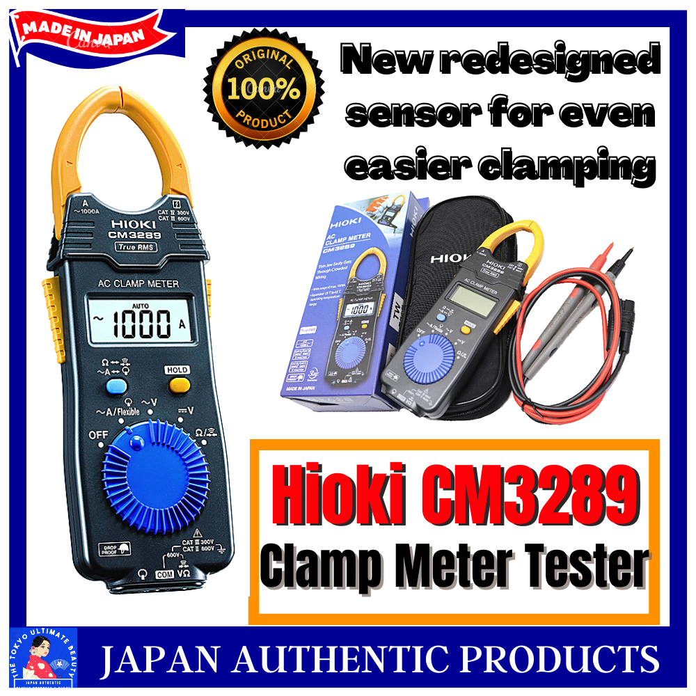 HIOKI CM3289 AC Clamp Meter Hioki Clamp Meter Tester Compatible with