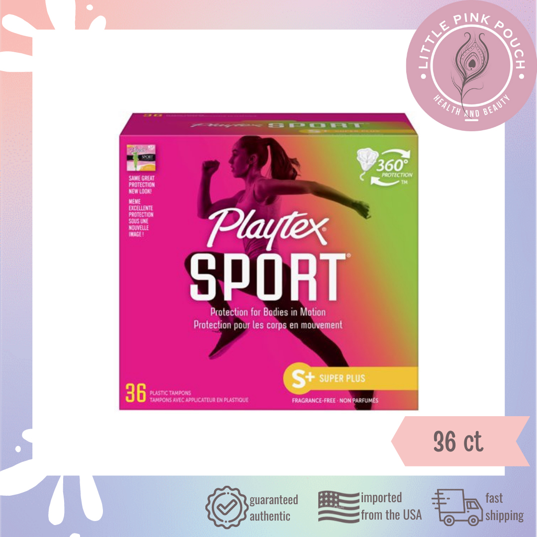 Playtex Sport Tampons - Plastic - Unscented - Super Plus - 36ct 36 ct