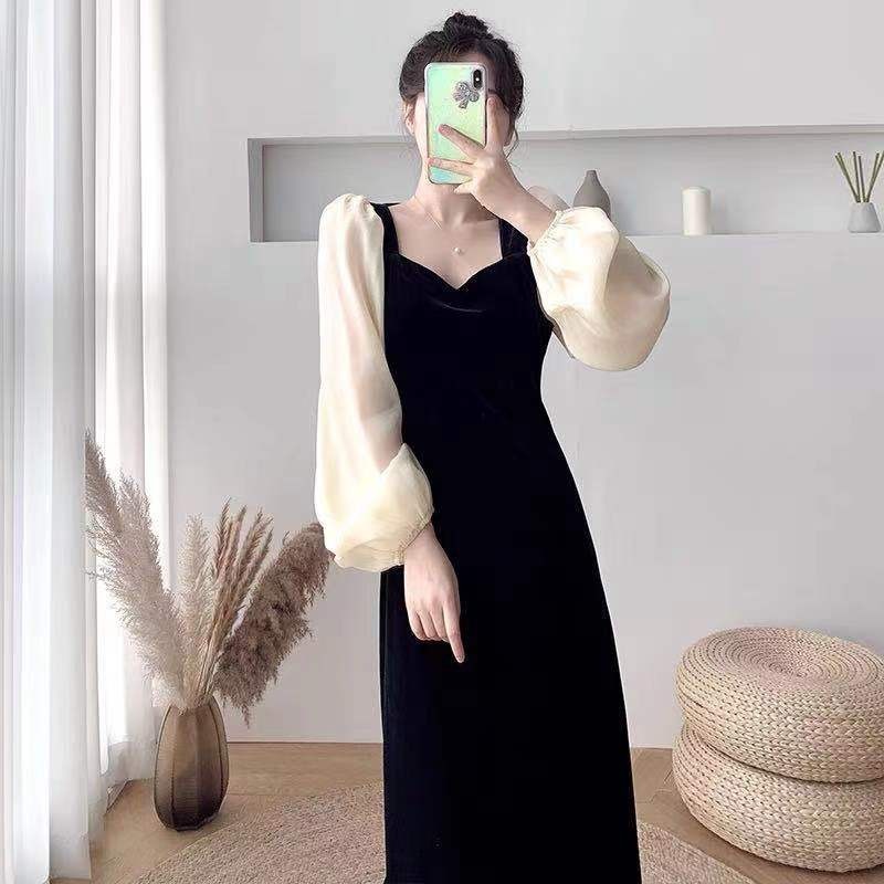 Buy Black Filipiniana Dress online 