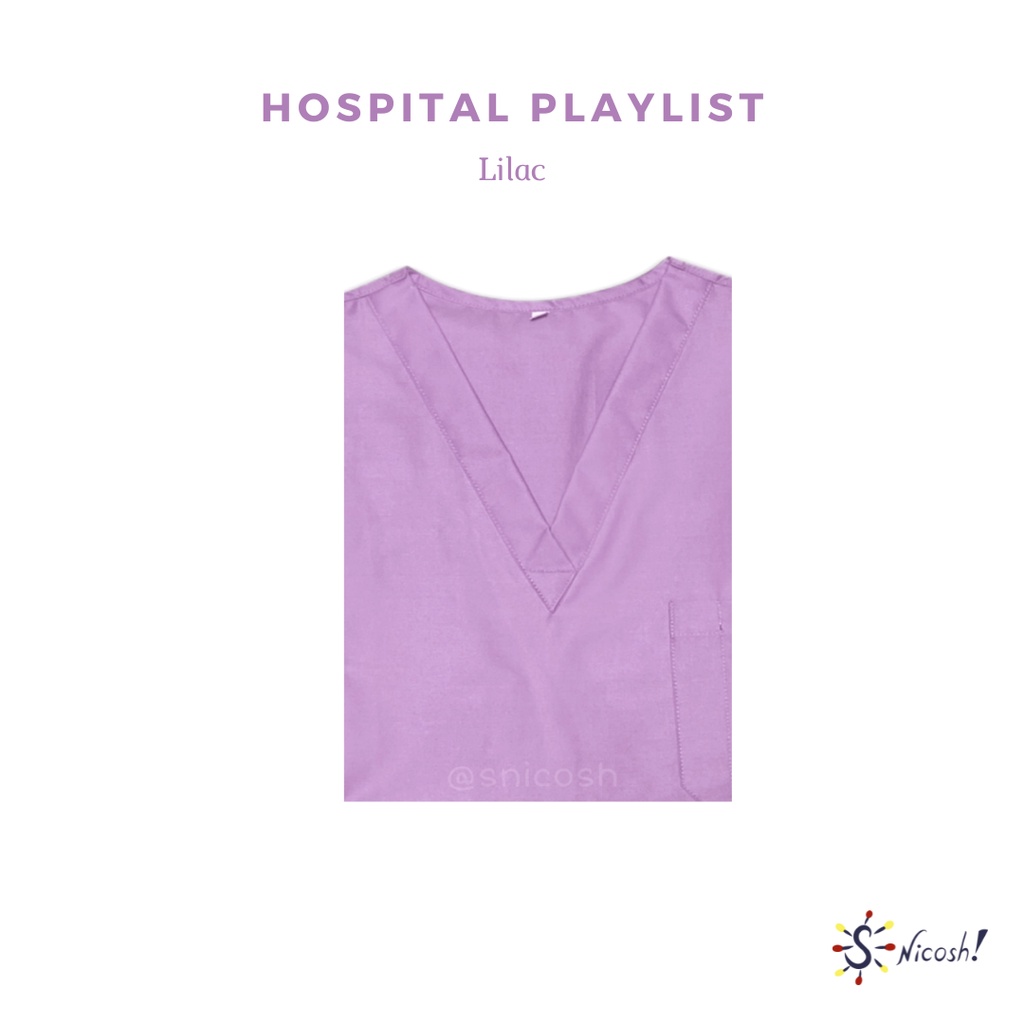 Hospital Playlist Scrubsuit Classic Plain Scrub Suit SNICOSH