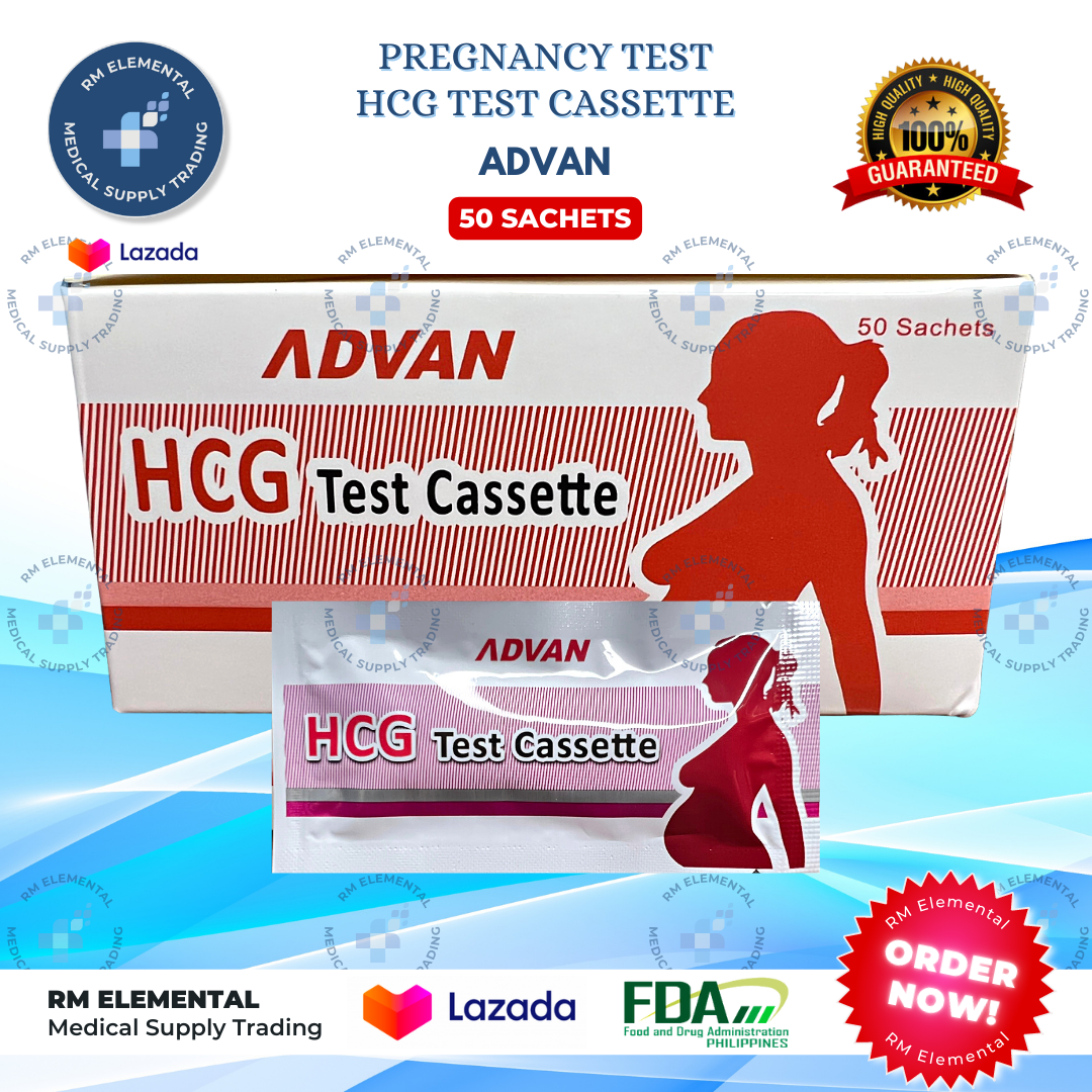 Pregnancy Test Kit/ PT ADVAN 50 SACHETS PER BOX Lazada PH