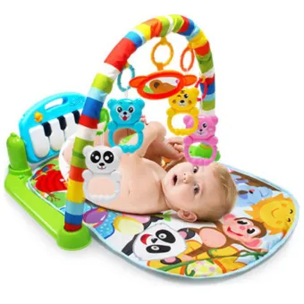 piano tummy time mat