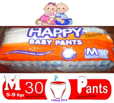 Happy Baby Pants Diaper - Medium