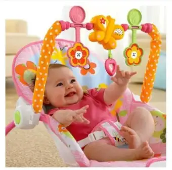 fisher price infant to toddler rocker pink