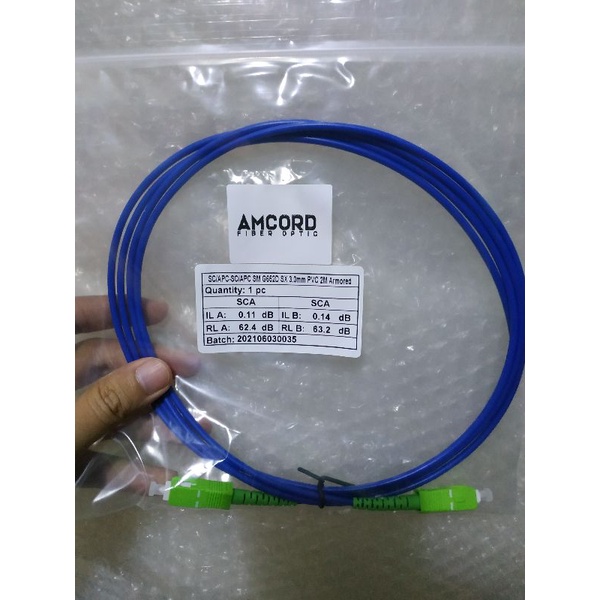 Immediate delivery ARMORED Converge Fiber Optic Patch Cord cable Anti