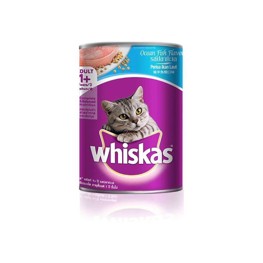 Whiskas Ocean Fish Flavor Wet Cat Food (400g) Lazada PH