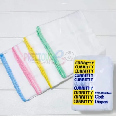 Clean►▪ Lampin Gauze Cloth Diaper Currity / sold per piece / precious babies