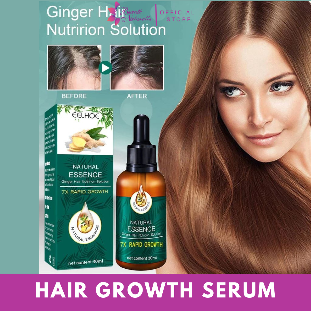 ORIGINAL Hair Growth Serum Rapid Growth Ginger Hair Nutrition Solution ...