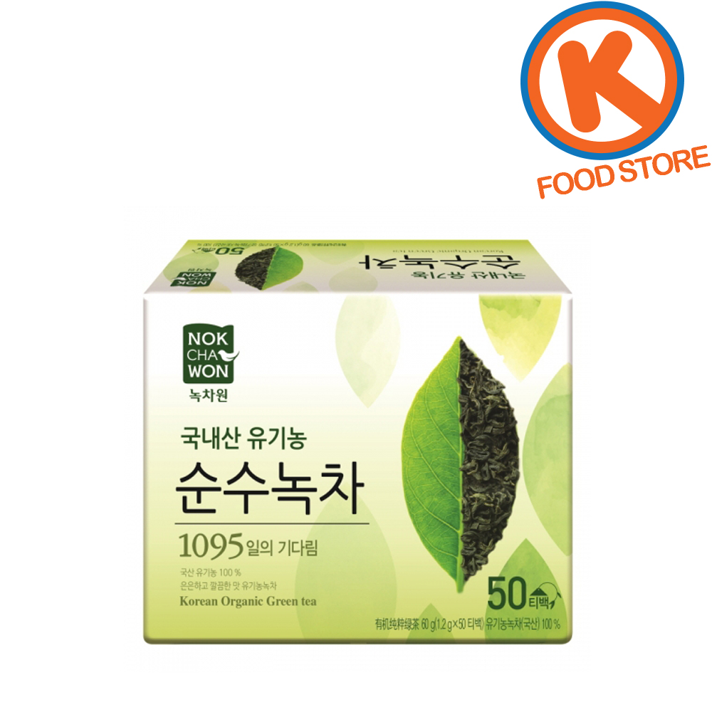 Nokchawon 50T Organic Green Tea 1.2g Korean tea Korean Products Lazada PH