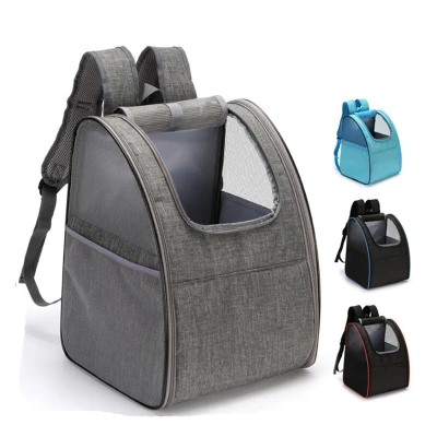 Dog Cat Sling Bag Pet Bag Outdoor Mesh Breathable Foldable Pet Backpack Travel Bag