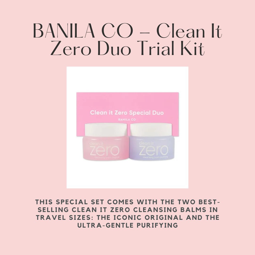 BANILA CO - Clean It Zero Special Trial Kit