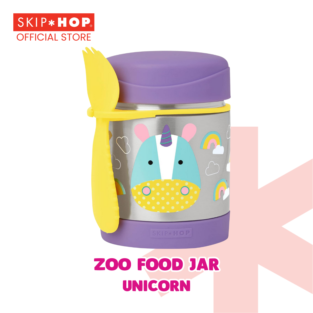Skip Hop Zoo Unicorn Insulated Little Kid Food Jar main image 1