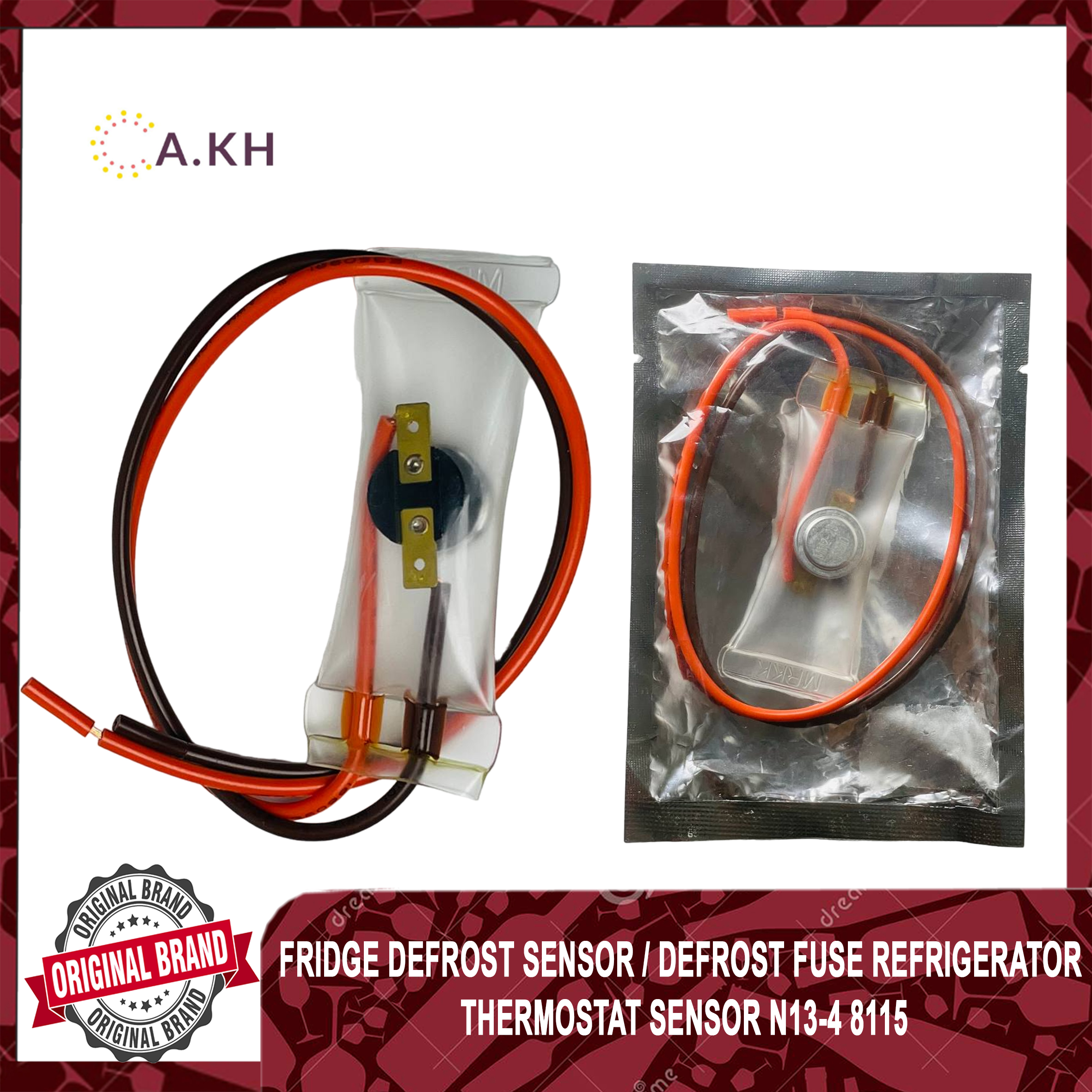 FRIDGE defrost sensor / Defrost fuse Refrigerator Thermostat Sensor N13