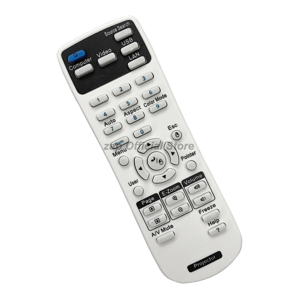 Replacement Remote Control For Epson EB-1960 EMP-1700 LCD Projector 