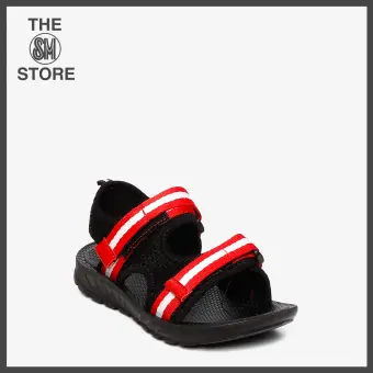 boys red sandals