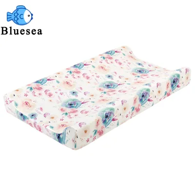 Removable Washable Changing Pad Cover for Baby Care Table Printing Cover
