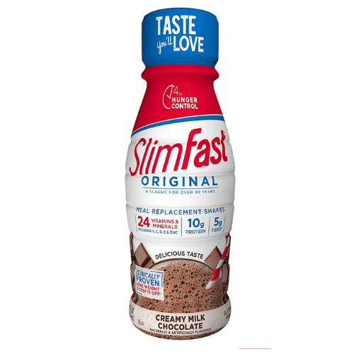 SlimFast Original Creamy Milk Chocolate Meal Replacement Shake, 11 Fl ...