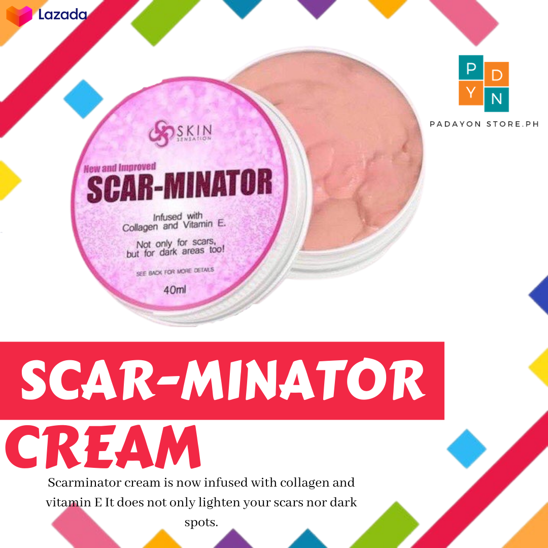Original SCARMINATOR 40ml For Stretchmarks and Scars Cream for Babies