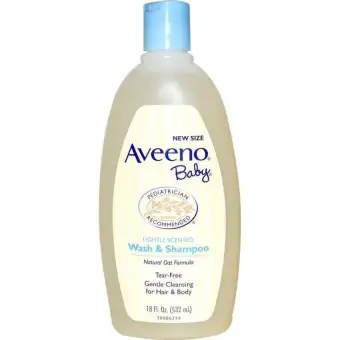 aveeno wash and shampoo baby