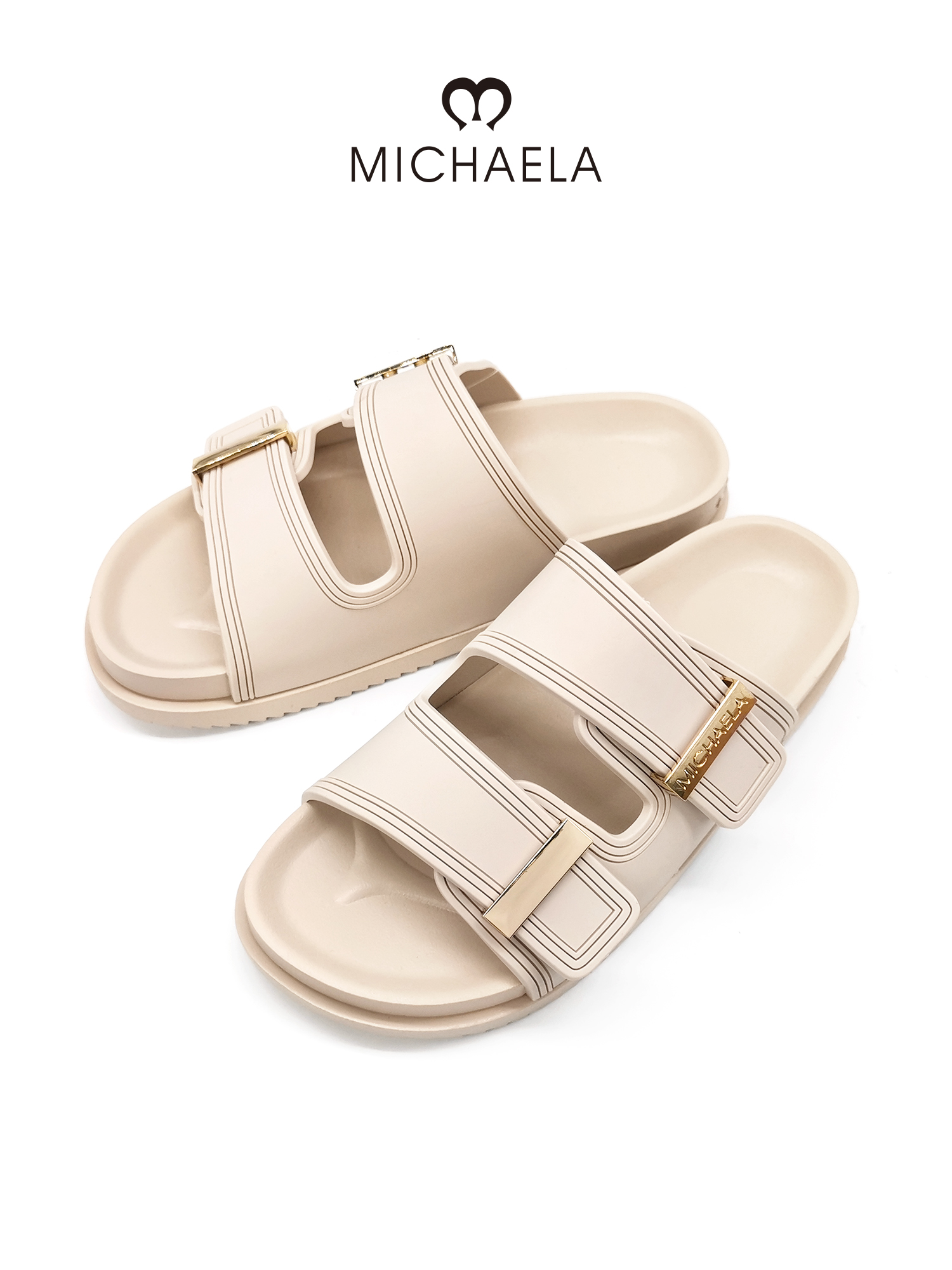 Michaela Bling Strap Sandals Michaela Strappy Platforms Michaela