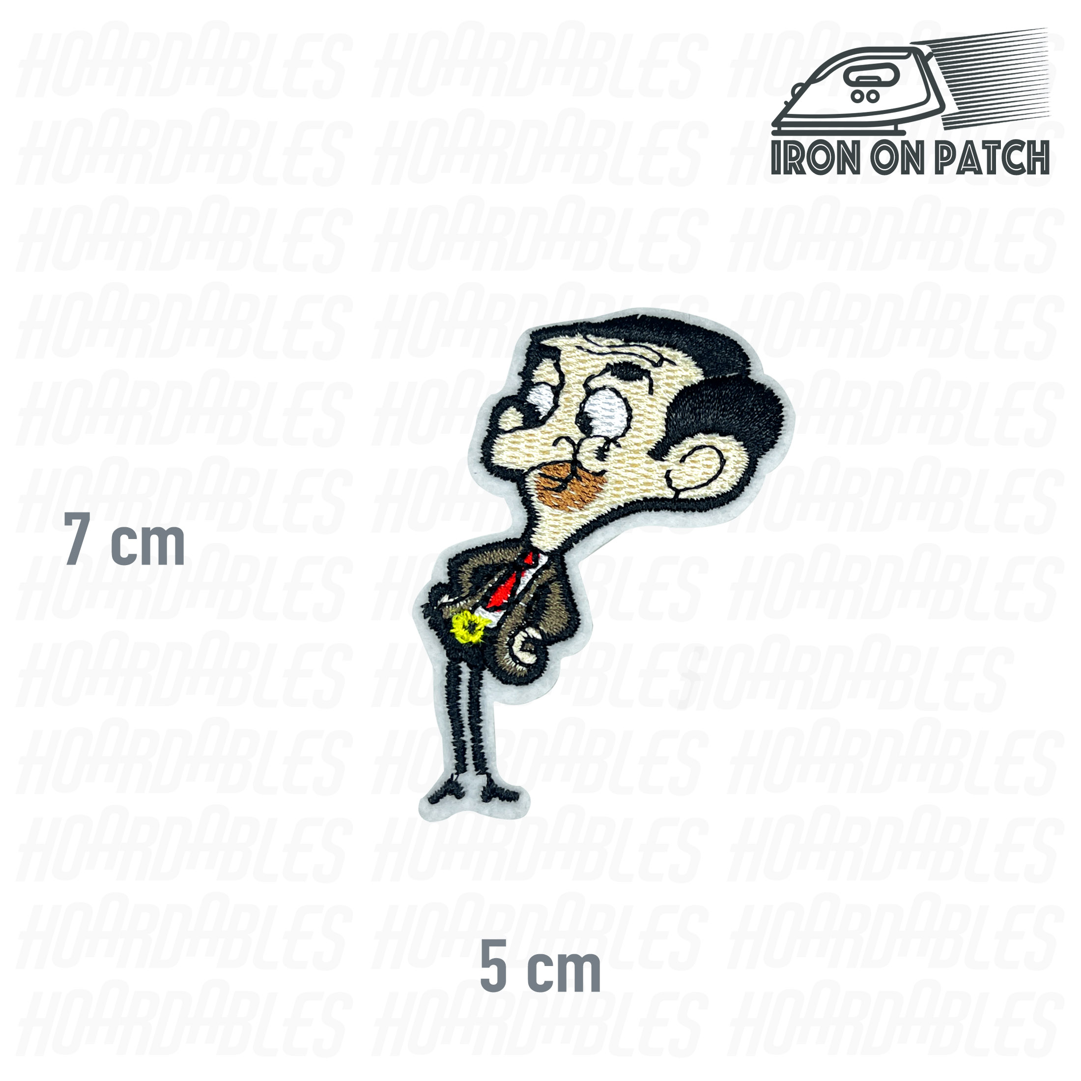 Mr Bean Cartoon Funny Man Iron On Sew DIY Decor Embroidered Patch Badge |  Lazada PH
