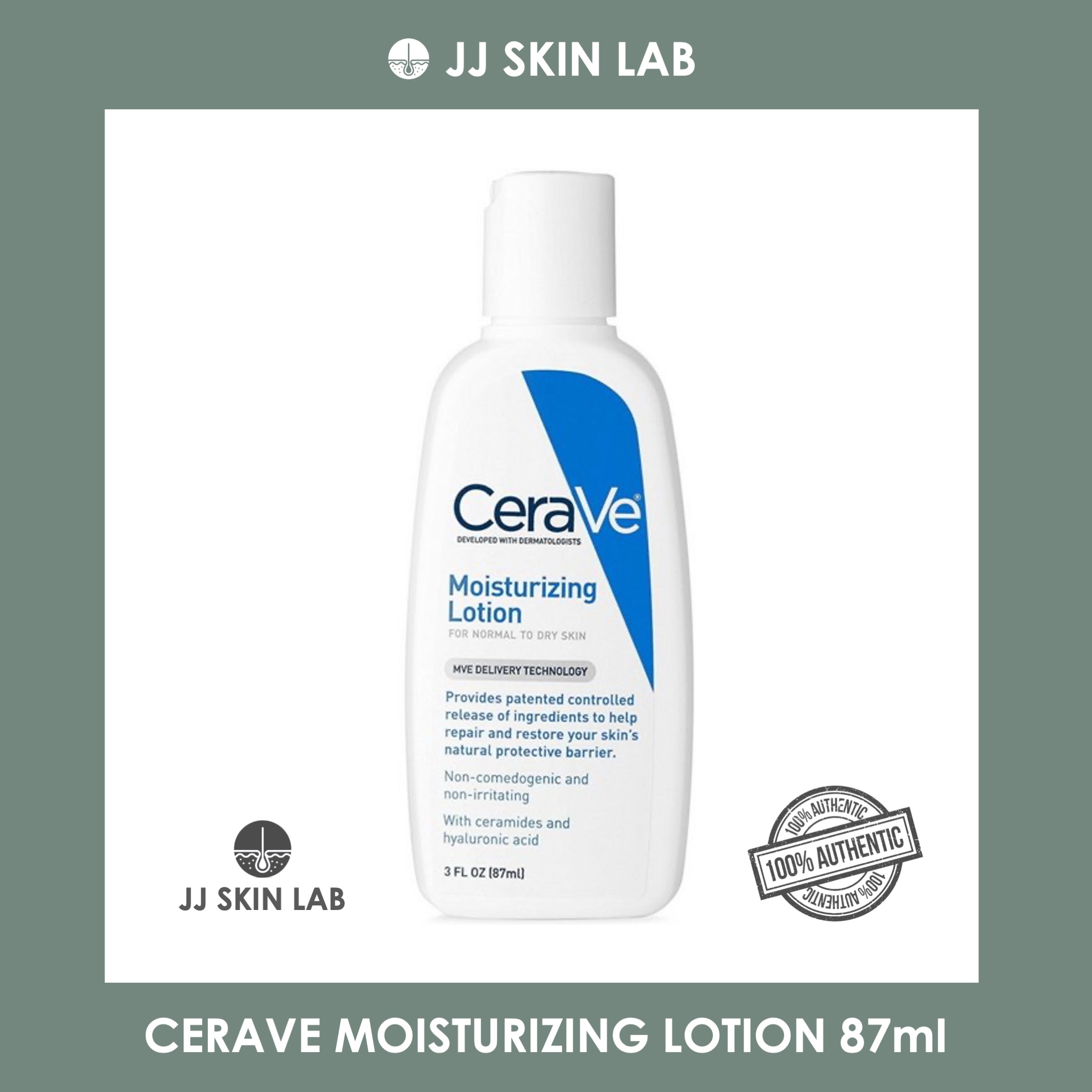 cerave moisturizing lotion 87ml