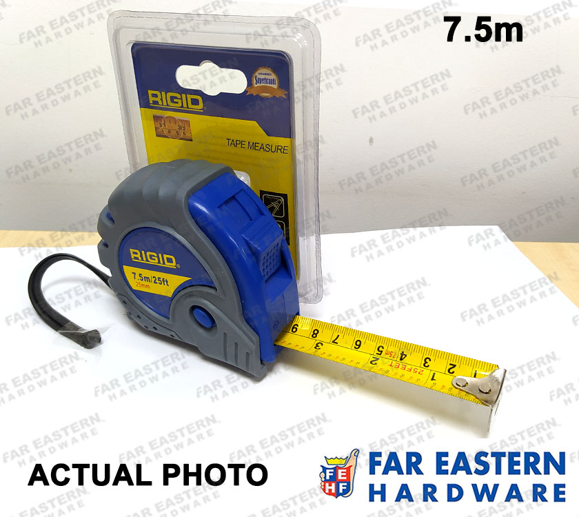 RIGID Steel Measuring Tape Inch with Fraction Lazada PH