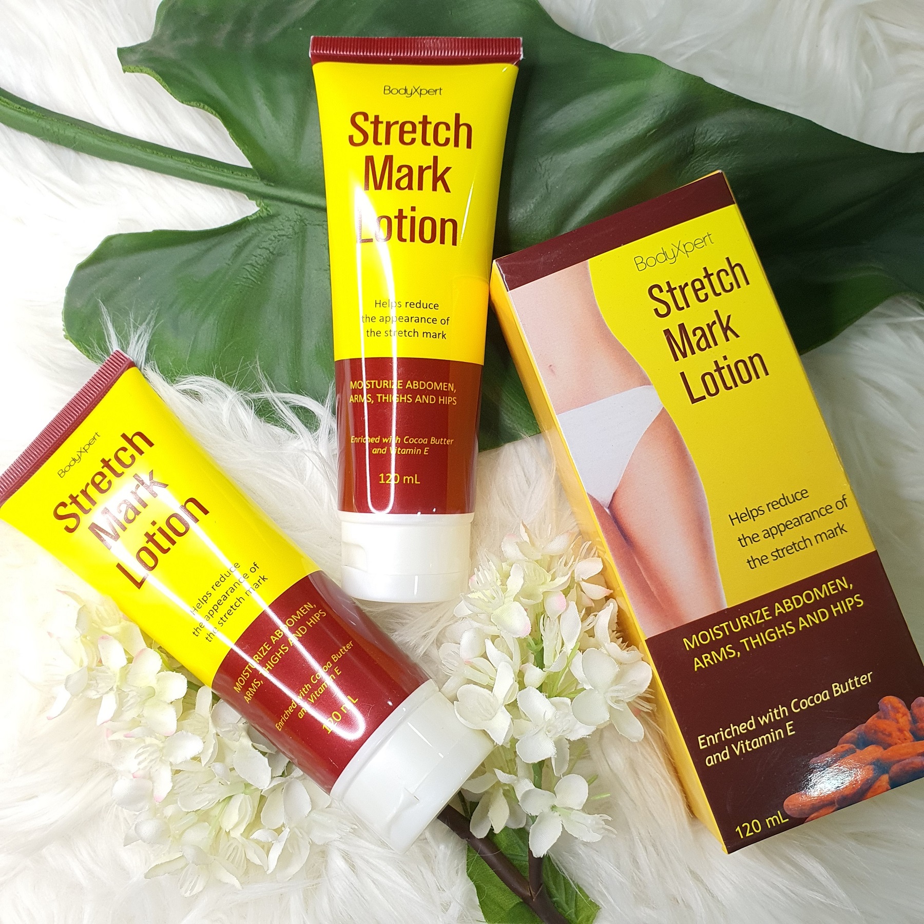 240ml in 2 Tubes Enrich with Cocoa Butter and Vitamin E BodyXpert for