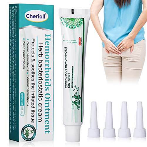 Cherioll Hemorrhoid Cream Haemorrhoids Treatment Cream Maximum Strength Relief Natural For