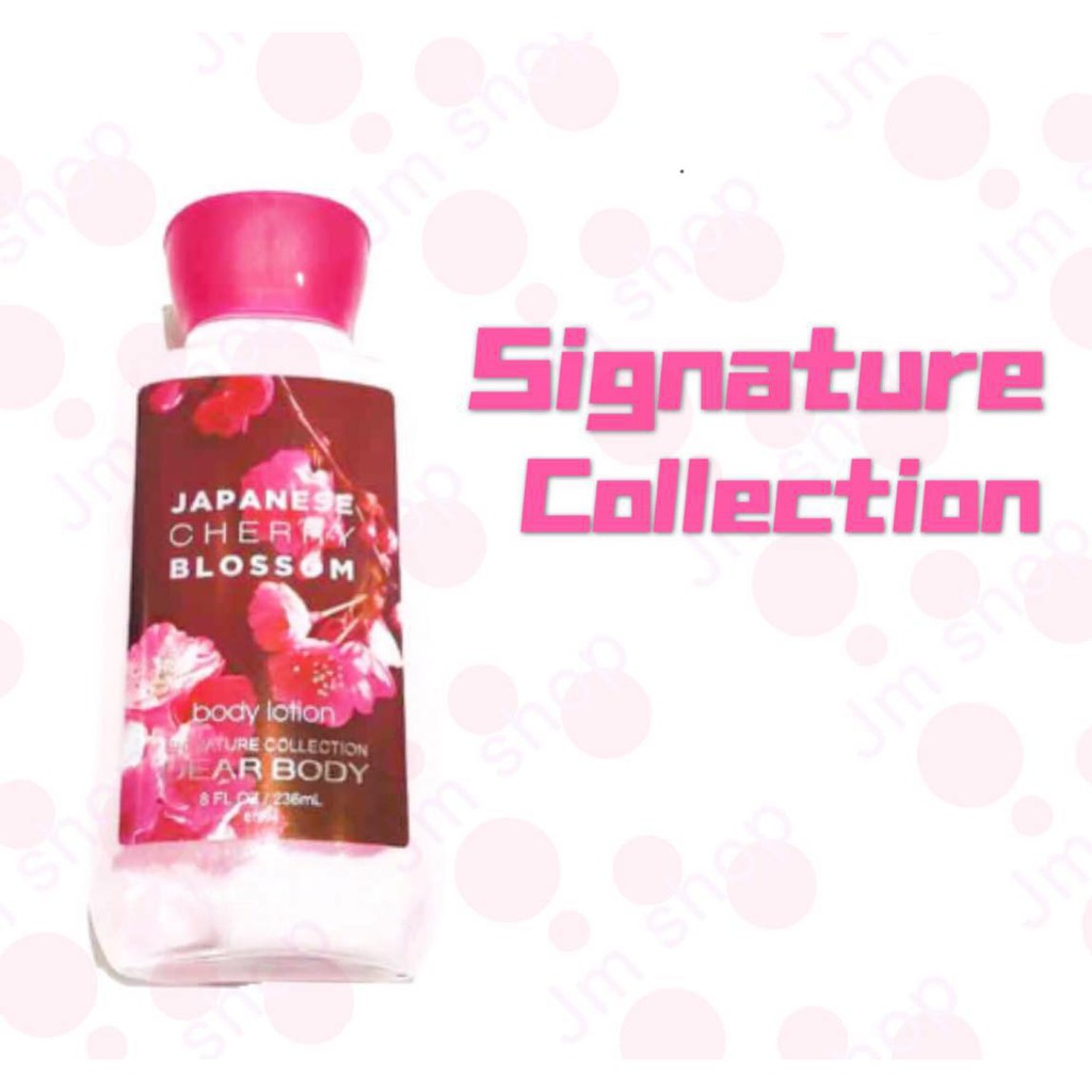 (1pcs) Signature Collection Japanese Cherry Blossom Body Lotion 236ml