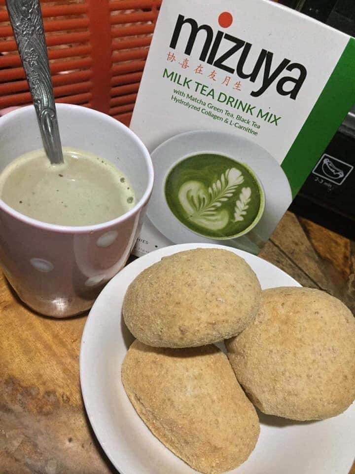 Mizuya Matcha Milk tea Drinking Mix Bundle of 4 boxes review and price