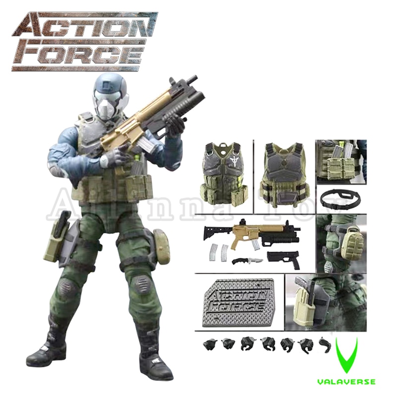 First Look at the Valaverse Action Force Blister Card Packaging
