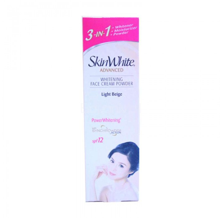 Skinwhite Advanced Power Whitening Face Cream Powder Light Beige 20g