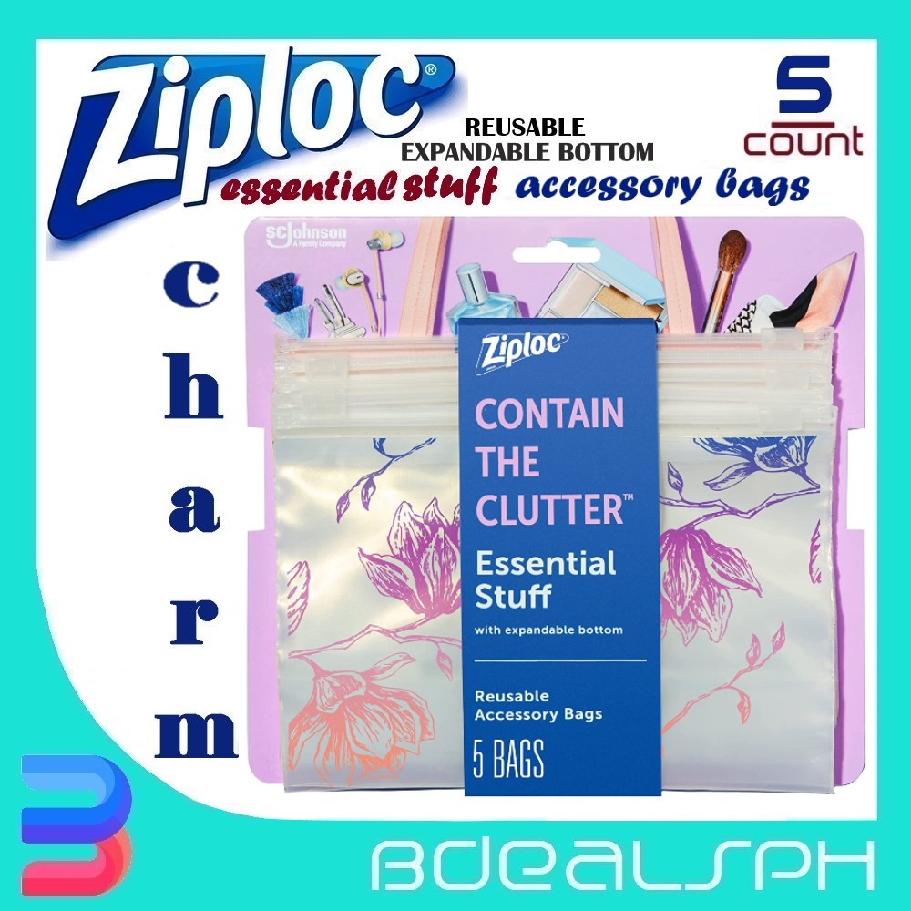 Ziploc Essential / Skinny Stuff Accessory 5 Bags Lazada PH