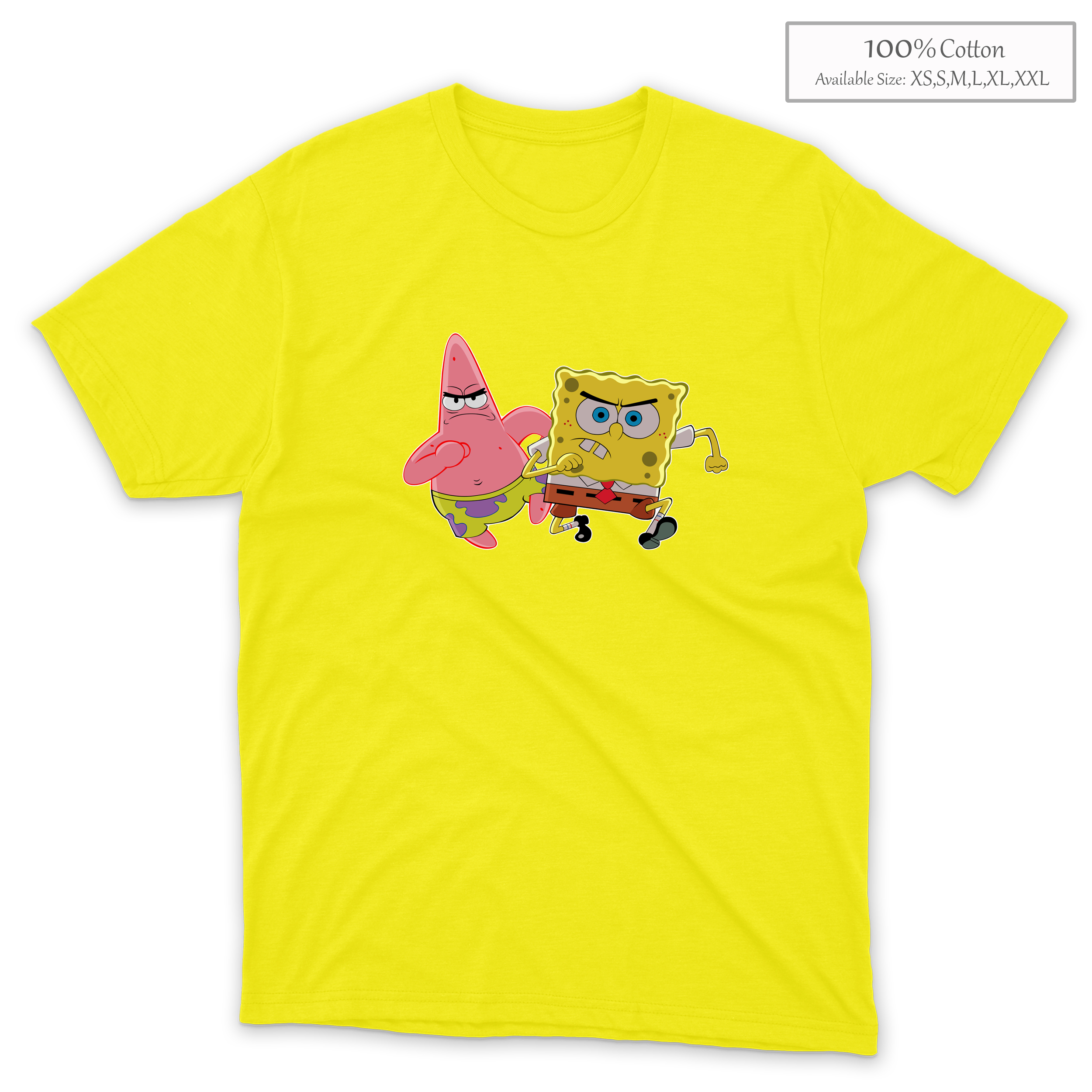 Cartoon Spongebob Squarepants Patrick Star Shirts (C10) | Lazada PH