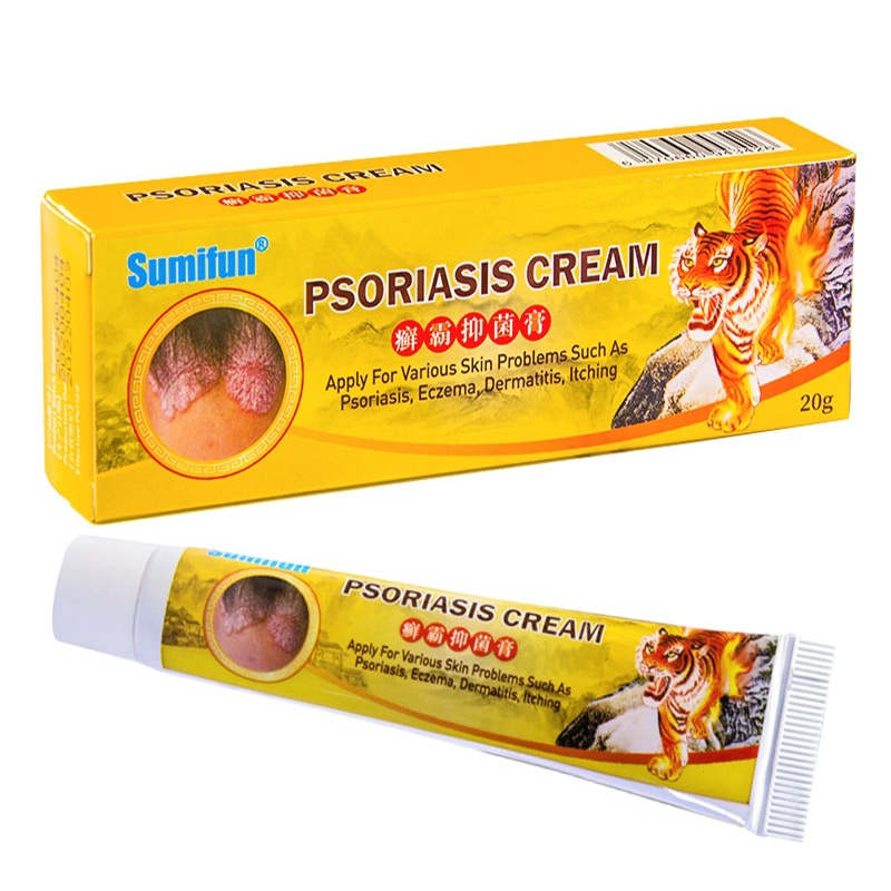 [COD]Sumifun Psoriasis Eczema Treatment Cream Herbal antibacterial